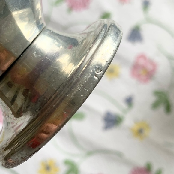 Vintage Aluminum Sugar and Creamer / Aluminum Set. - Picture 9 of 17